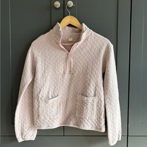 Crewcuts Pale Pink Quilted Pullover